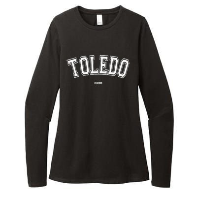 Toledo Ohio Womens CVC Long Sleeve Shirt