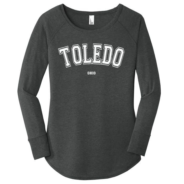 Toledo Ohio Women's Perfect Tri Tunic Long Sleeve Shirt