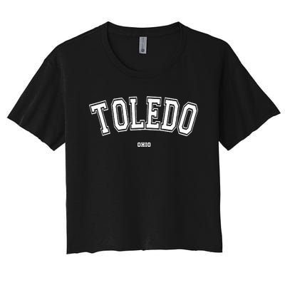 Toledo Ohio Women's Crop Top Tee