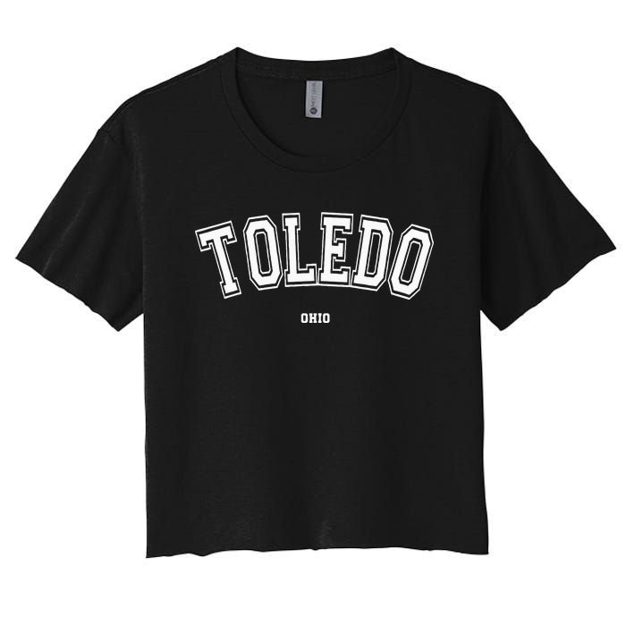 Toledo Ohio Women's Crop Top Tee