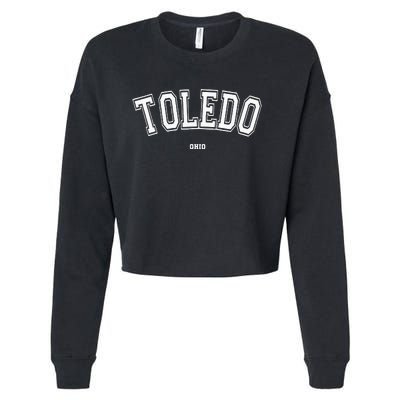 Toledo Ohio Cropped Pullover Crew