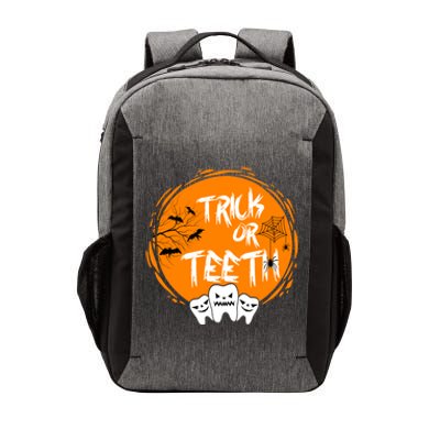 Trick Or Teeth Halloween Dentist Dental Hygienist Cool Gift Vector Backpack