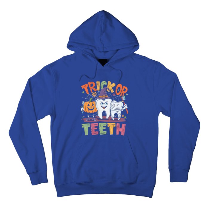 Trick Or Th Halloween Dental Hygienist Assistant Funny Gift Hoodie