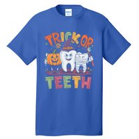 Trick Or Th Halloween Dental Hygienist Assistant Funny Gift Tall T-Shirt