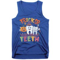 Trick Or Th Halloween Dental Hygienist Assistant Funny Gift Tank Top