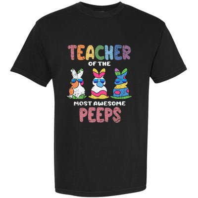 Teacher Of The Most Awesome Easter Bunny Spring Garment-Dyed Heavyweight T-Shirt