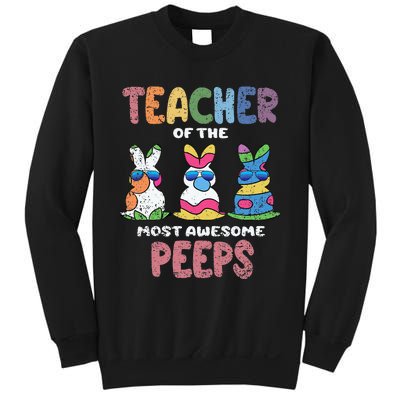 Teacher Of The Most Awesome Easter Bunny Spring Sweatshirt