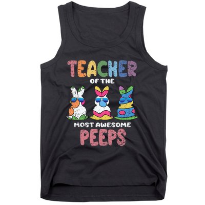 Teacher Of The Most Awesome Easter Bunny Spring Tank Top