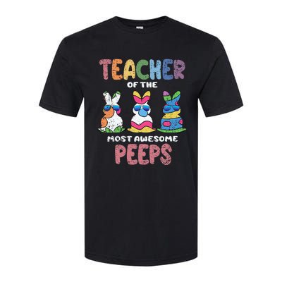 Teacher Of The Most Awesome Easter Bunny Spring Softstyle CVC T-Shirt