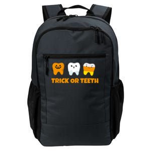 Trick Or Teeth Treat Funny Dental Halloween Dentist Gift Daily Commute Backpack