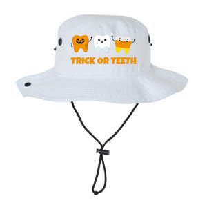 Trick Or Teeth Treat Funny Dental Halloween Dentist Gift Legacy Cool Fit Booney Bucket Hat