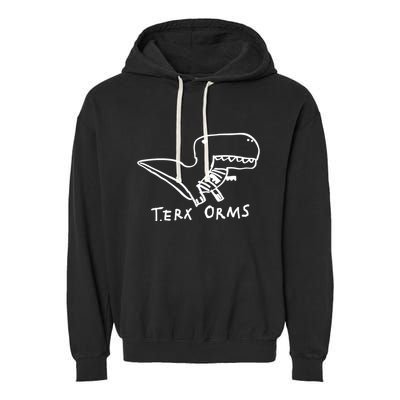 Terx Orms Garment-Dyed Fleece Hoodie