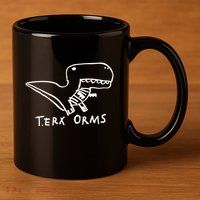 Terx Orms 11oz C Handle Ceramic Mug