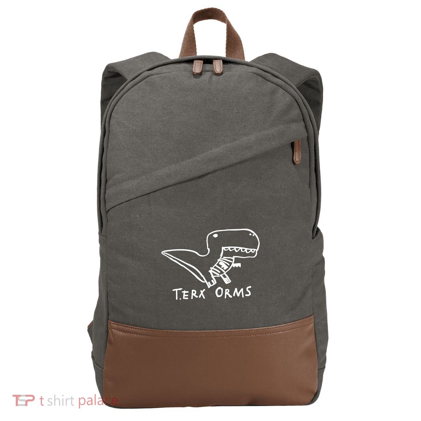 Terx Orms Cotton Canvas Backpack