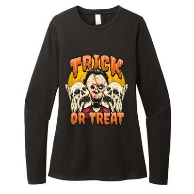 Trick Or Treat Womens CVC Long Sleeve Shirt