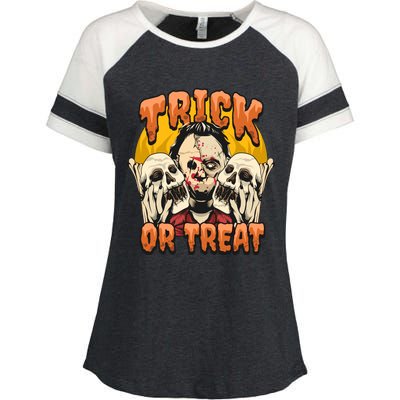 Trick Or Treat Enza Ladies Jersey Colorblock Tee