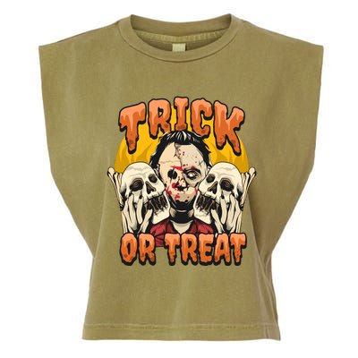 Trick Or Treat Garment-Dyed Women's Muscle Tee