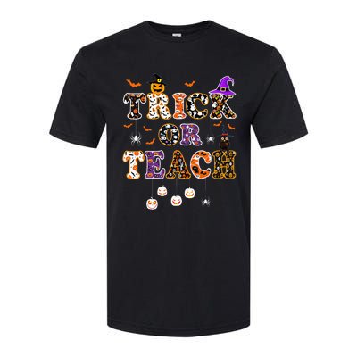 Trick Or Teach Retro Halloween Teacher Costume Softstyle® CVC T-Shirt