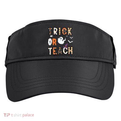 Trick Or Teach Funny Teacher Halloween Costume Adult Drive Performance Visor