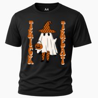 Trick Or Treat Festive Halloween Ghost Cooling Performance Crew T-Shirt