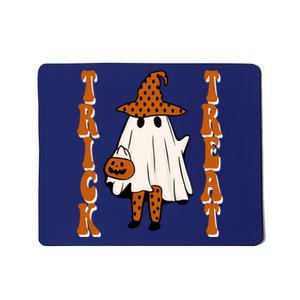 Trick Or Treat Festive Halloween Ghost Mousepad