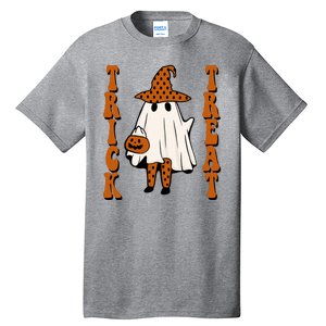 Trick Or Treat Festive Halloween Ghost Tall T-Shirt