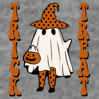 Trick Or Treat Festive Halloween Ghost Polo