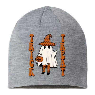 Trick Or Treat Festive Halloween Ghost Sustainable Beanie