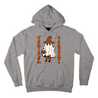 Trick Or Treat Festive Halloween Ghost Tall Hoodie