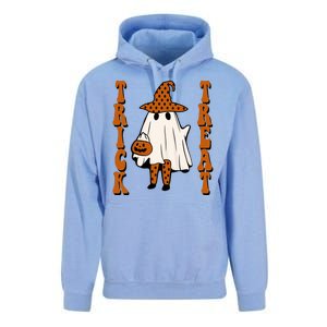 Trick Or Treat Festive Halloween Ghost Unisex Surf Hoodie