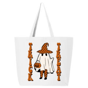 Trick Or Treat Festive Halloween Ghost 25L Jumbo Tote