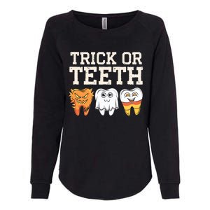 Trick Or Th Halloween Candy Treat Dental Dentist Gift Womens California Wash Sweatshirt