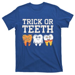 Trick Or Th Halloween Candy Treat Dental Dentist Gift T-Shirt