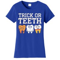 Trick Or Th Halloween Candy Treat Dental Dentist Gift Women's T-Shirt