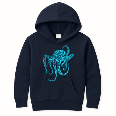 Tribal Octopus Kids Hoodie