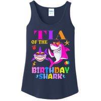 Tia Of The Birthday Shark Tia Shark MotherS Day Mom Shark Ladies Essential Tank