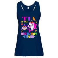 Tia Of The Birthday Shark Tia Shark MotherS Day Mom Shark Ladies Essential Flowy Tank