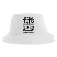 Tits Or Tires I Can Make It Squeal Sustainable Bucket Hat