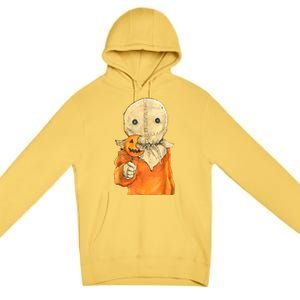 Trick Or Treat Funny Cute Sam Halloween Costume Premium Pullover Hoodie