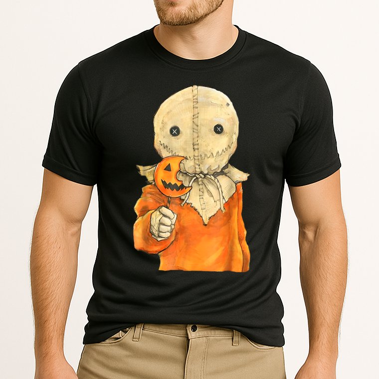 Trick Or Treat Funny Cute Sam Halloween Costume Cooling Performance Crew T-Shirt