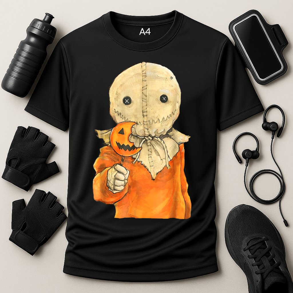 Trick Or Treat Funny Cute Sam Halloween Costume Cooling Performance Crew T-Shirt