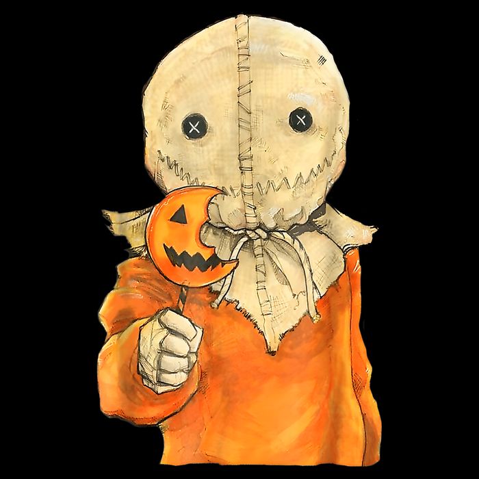 Trick Or Treat Funny Cute Sam Halloween Costume Cooling Performance Crew T-Shirt