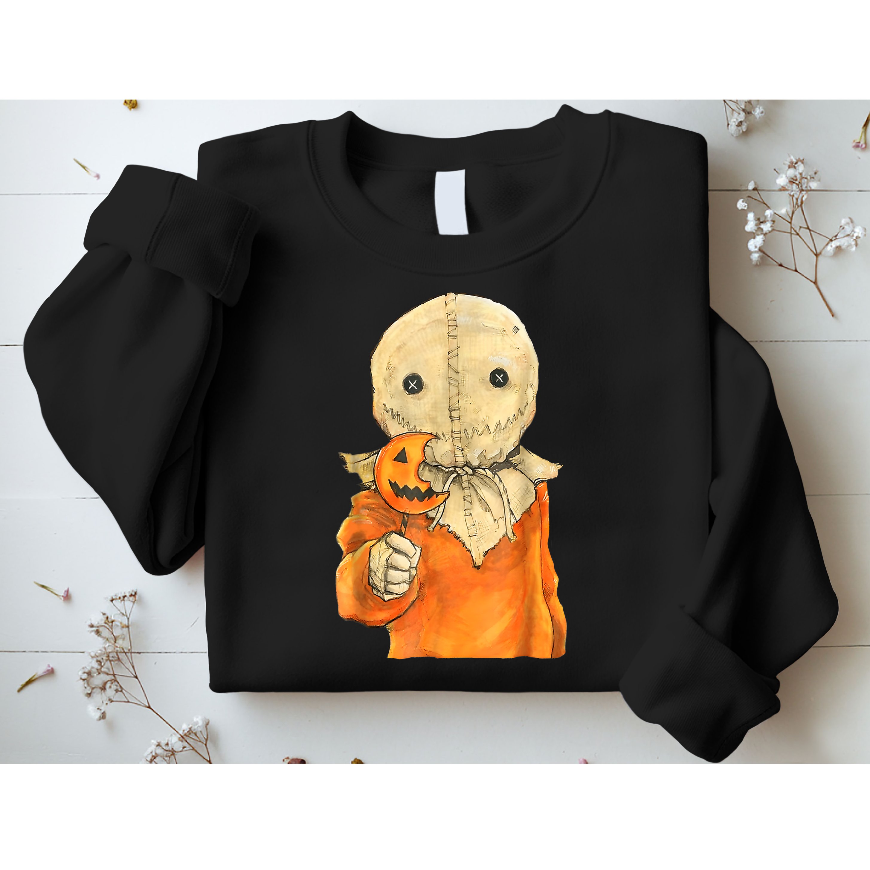 Trick Or Treat Funny Cute Sam Halloween Costume Sweatshirt