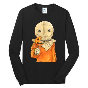 Trick Or Treat Funny Cute Sam Halloween Costume Tall Long Sleeve T-Shirt