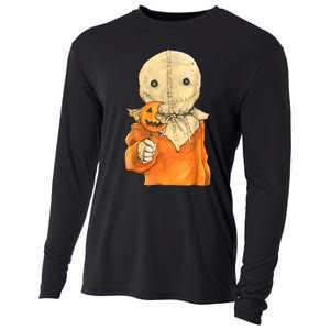 Trick Or Treat Funny Cute Sam Halloween Costume Cooling Performance Long Sleeve Crew