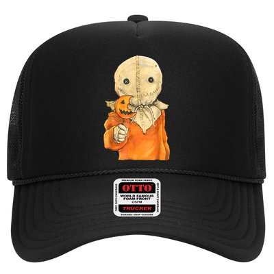 Trick Or Treat Funny Cute Sam Halloween Costume Trucker Hat