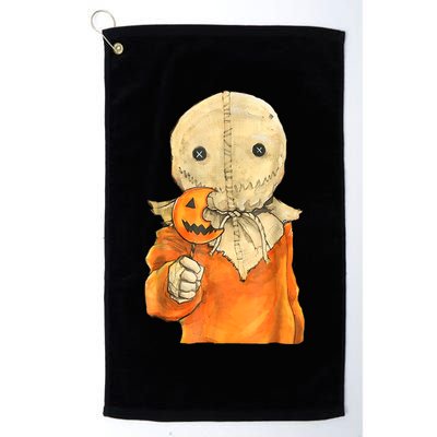 Trick Or Treat Funny Cute Sam Halloween Costume Golf Towel