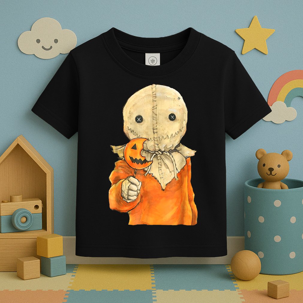 Trick Or Treat Funny Cute Sam Halloween Costume Toddler T-Shirt
