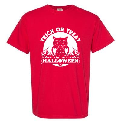 Trick Or Treat Halloween Garment-Dyed Heavyweight T-Shirt