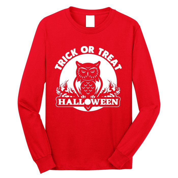 Trick Or Treat Halloween Long Sleeve Shirt